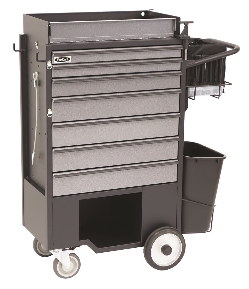 GuestSupply US | FlexCart General Maintenance Cart No Tools (FC-200NT)